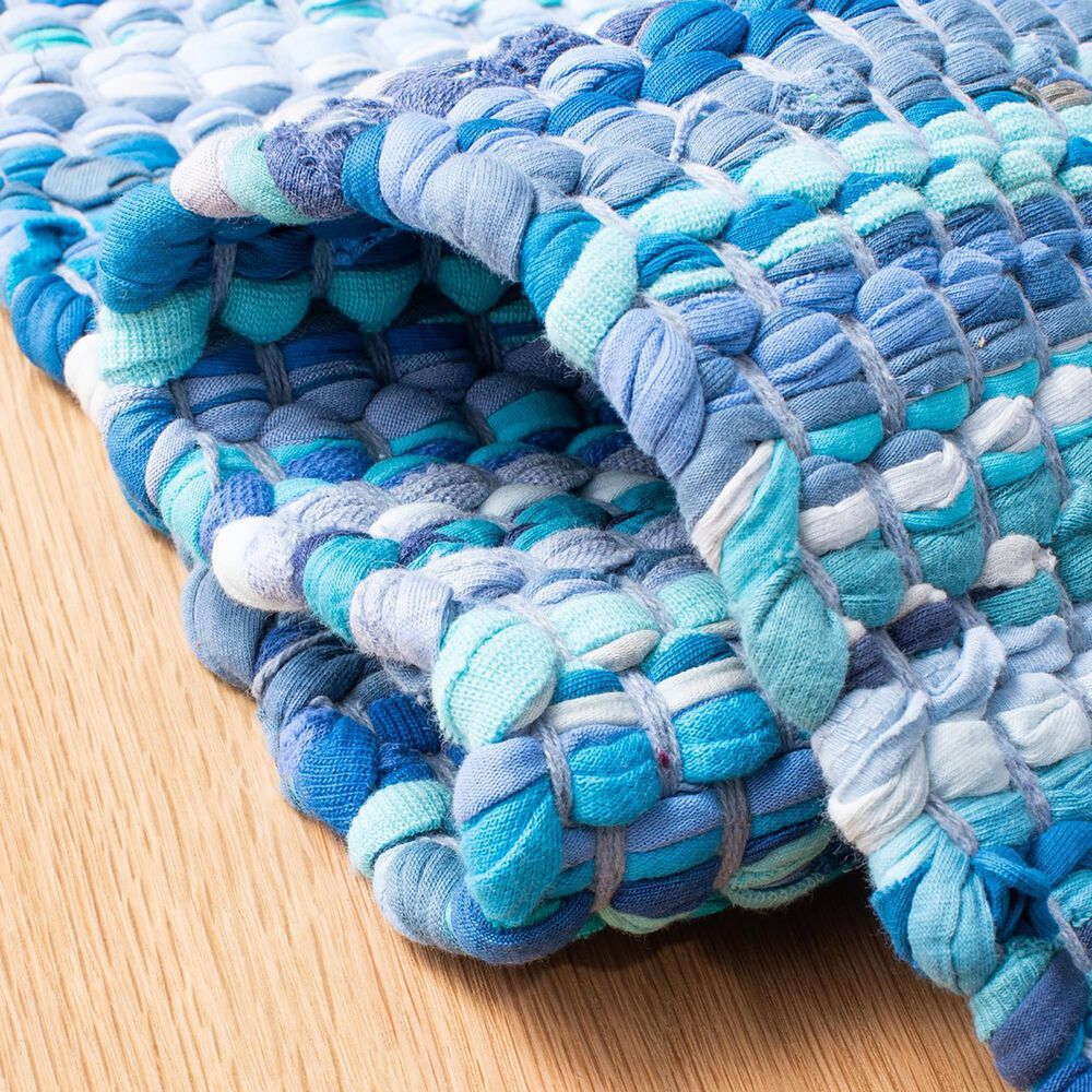 Safavieh Montauk MTK251  8&#39; x 10&#39; Blue Area Rug, , large