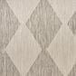Nourison Positano Geometric Light Grey 7" x 10" Indoor/Outdoor Area Rug, , large