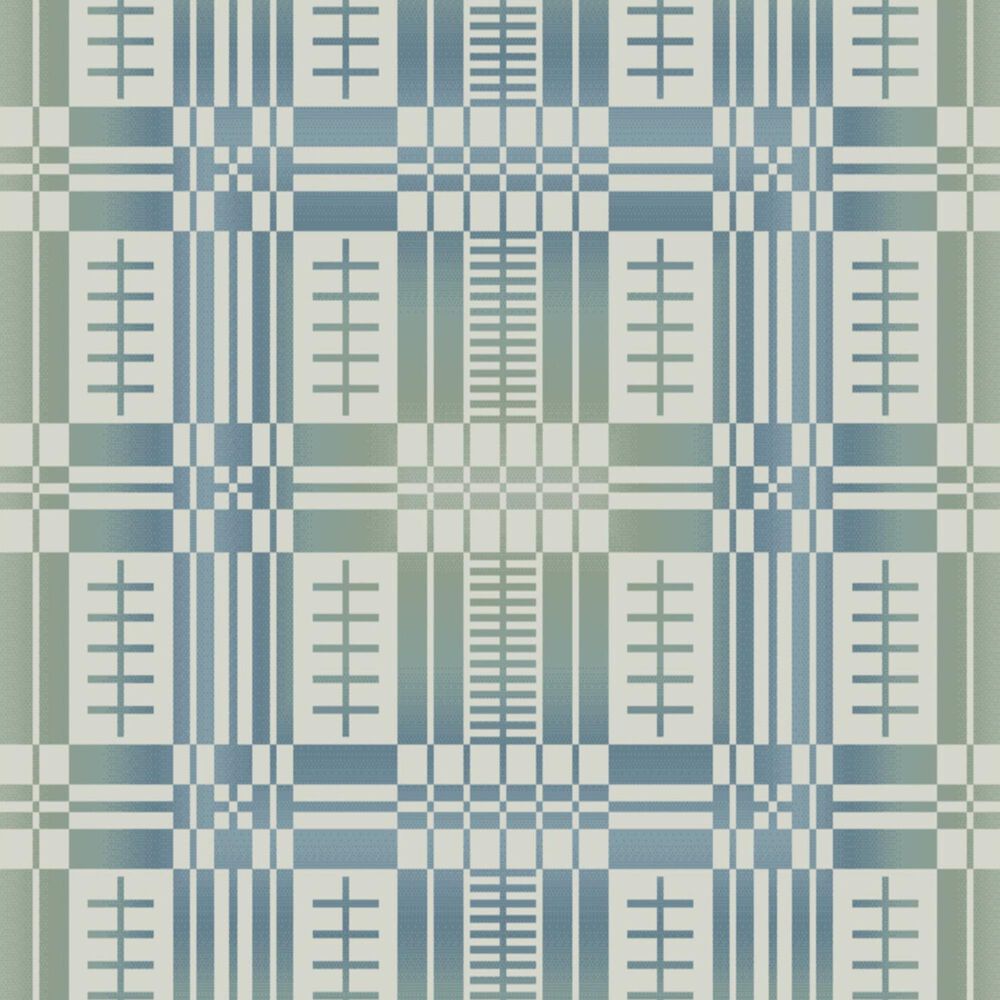 Balta Rugs Daurat Geometric 5&#39;3&quot; x 7&#39; Blue Area Rug, , large
