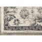 Nourison Fusion FSS15 7"10" x 10"6" Cream and Gray Area Rug, , large