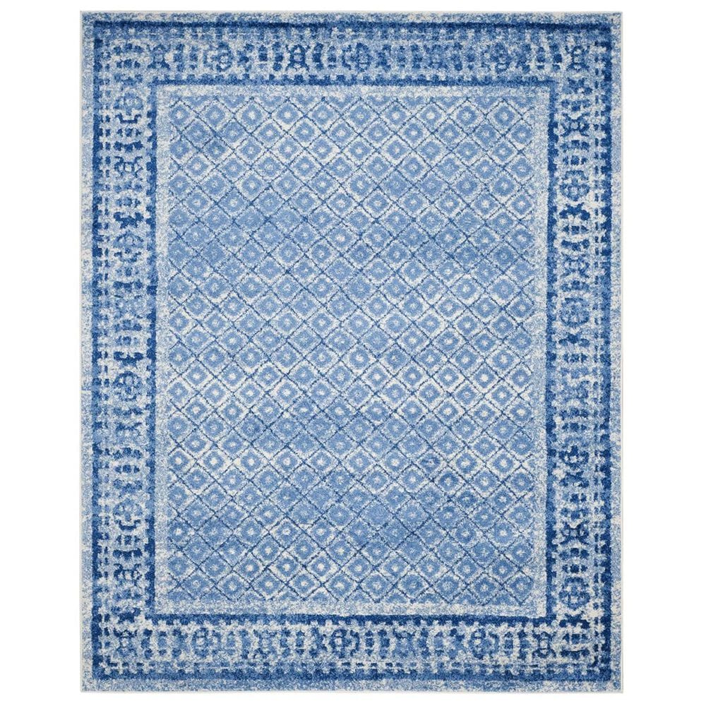 Safavieh Adirondack ADR110D-10 10" x 14" Silver/Blue Area Rug, , large