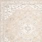 Safavieh Micro-Loop MLP505F 5" Round Light Grey and Ivory Area Rug, , large