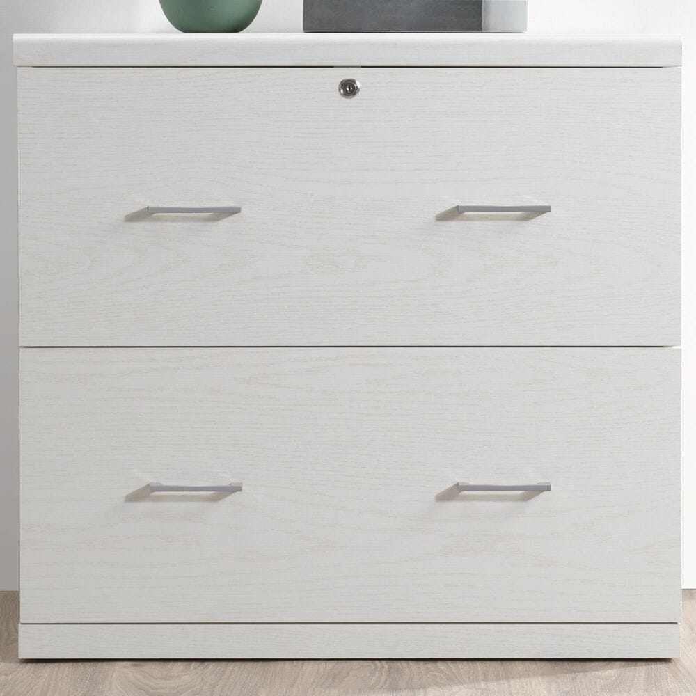 Valor Living Alpine 2-Drawer Lateral File Cabinet in White, , large