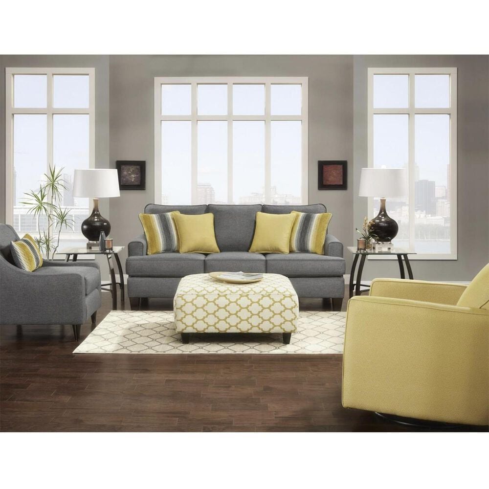 Xenia Maxwell Sleeper Sofa in Gray, , large