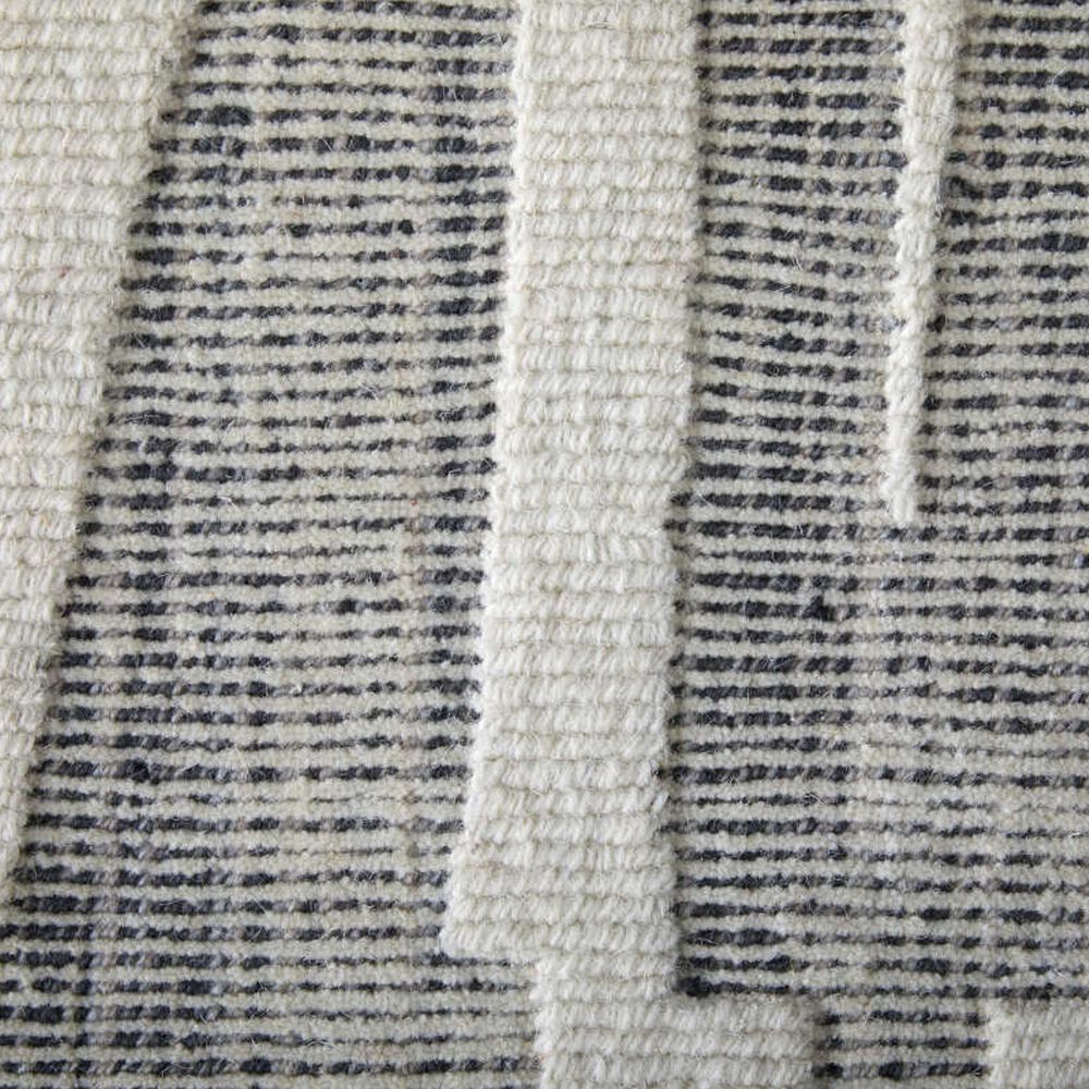 Feizy Peconic Ivory and Black 9&#39; x 12&#39; Area Rug, , large