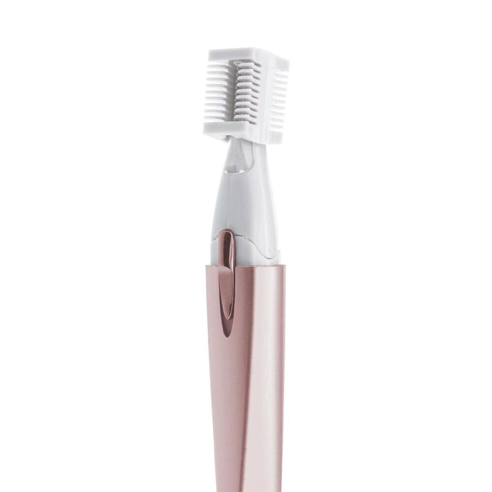 PureSilk Gentle Hair Trimmer with Pivoting Head in Rose Gold, , large