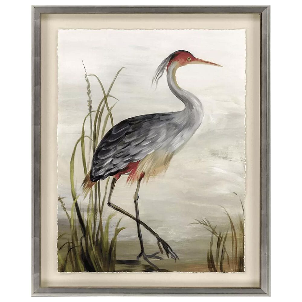 Paragon 34" x 43" Heron Study in Grey, , large