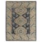 Feizy Fillmore 2" x 3" Blue and Ivory Area Rug, , large