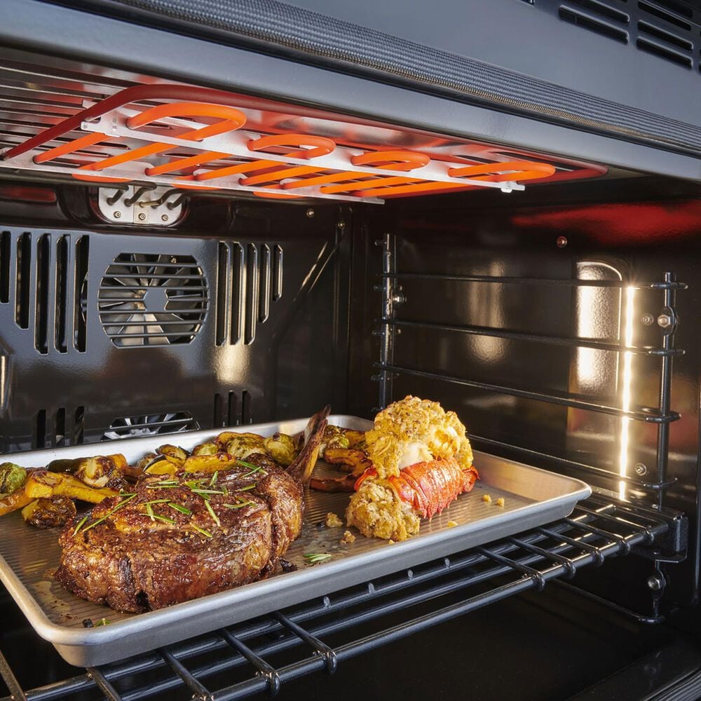 Monogram Minimalist 30&quot; Smart Electric Single Wall Oven with Conection in Stainless Steel, , large
