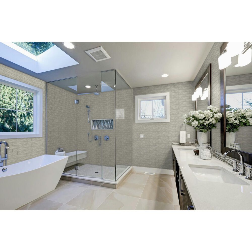 Emser Craft II Fawn 3&quot; x 12&quot; Matte Ceramic Tile, , large