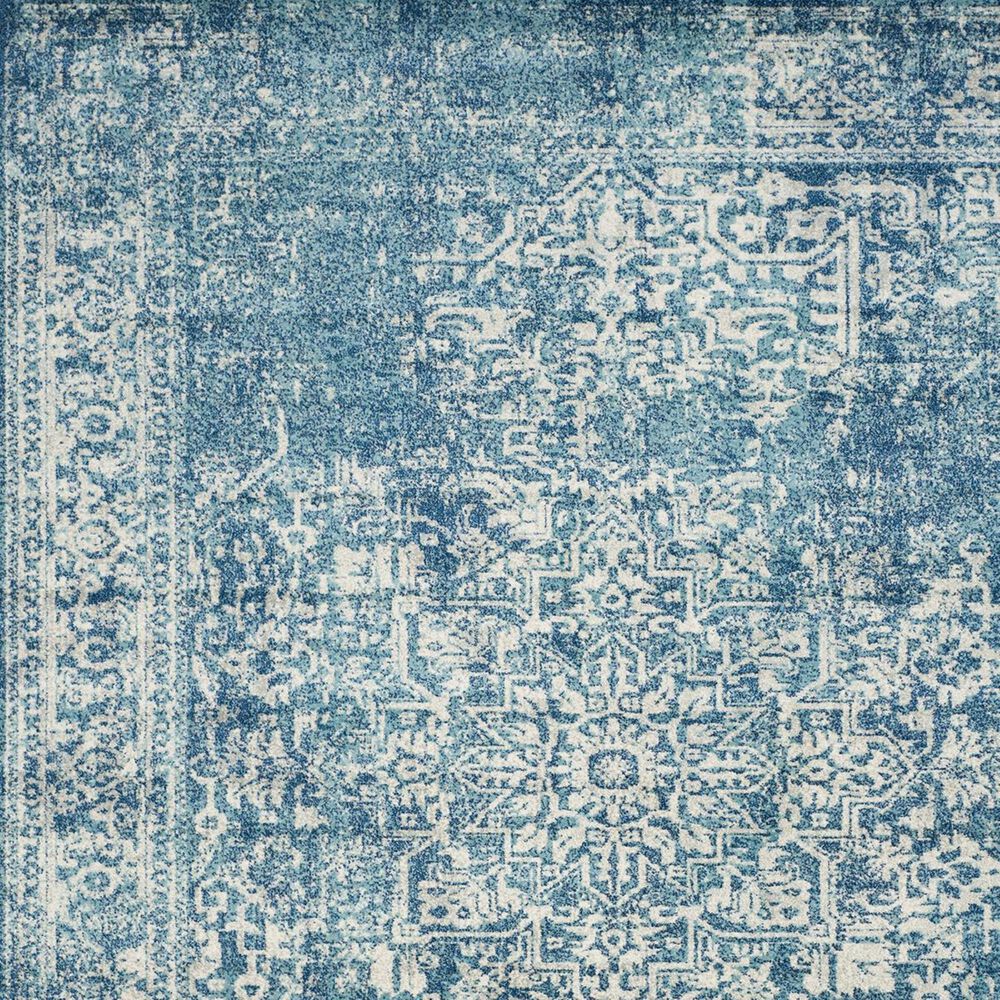 Safavieh Evoke EVK256C 2&#39;2&quot; x 17&#39; Blue and Ivory Runner, , large
