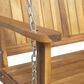 Noble House Tambora Patio Porch Swing in Teak Brown, , large