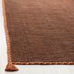 Safavieh Montauk 5" Square Orange and Black Area Rug, , large