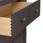 Belle Furnishings Cottage View 5 Drawer Chest in Dark Gray, , large