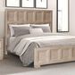 Furniture of America Hatton Cross Queen Panel Bed in Weathered Black, , large