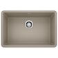 Blanco Precis 27" Single Bowl Kitchen Sink in Truffle, , large