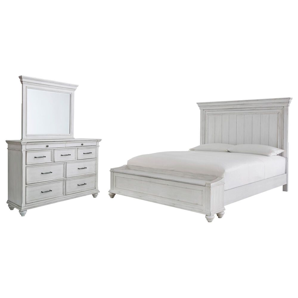 Signature Design by Ashley Kanwyn 3 Piece Queen Storage Bedroom Set in