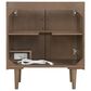 37B Mertola 30" Single Bathroom Vanity Cabinet in Walnut Drift with White Composite Stone Top and Backsplash, , large