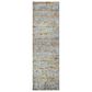 Dalyn Rug Company Boca Putty, Beige, Denim, Paprika and Copper 2"3" x 7"6" Runner, , large