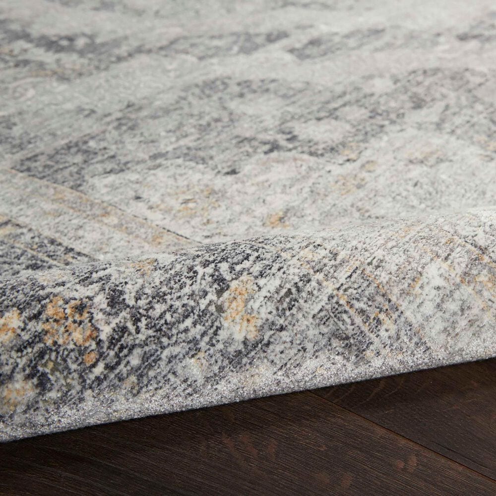 Nourison Starry Nights STN05 10&#39; x 13&#39; Charcoal and Cream Area Rug, , large