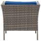 CorLiving Parksville Patio Armchair in Blended Gray, , large