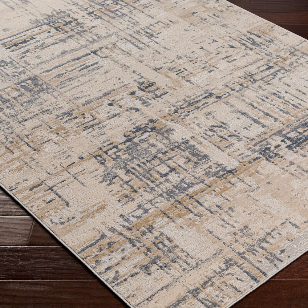 Surya Alpine 8&#39;10&quot; x 12&#39;4&quot; Light Gray, Ivory, Light Beige, Off-White, Charcoal and Medium Gray Area Rug, , large