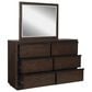 Millenium Dilenno 4-Piece King Canopy Bedroom Set in Dark Brown, , large