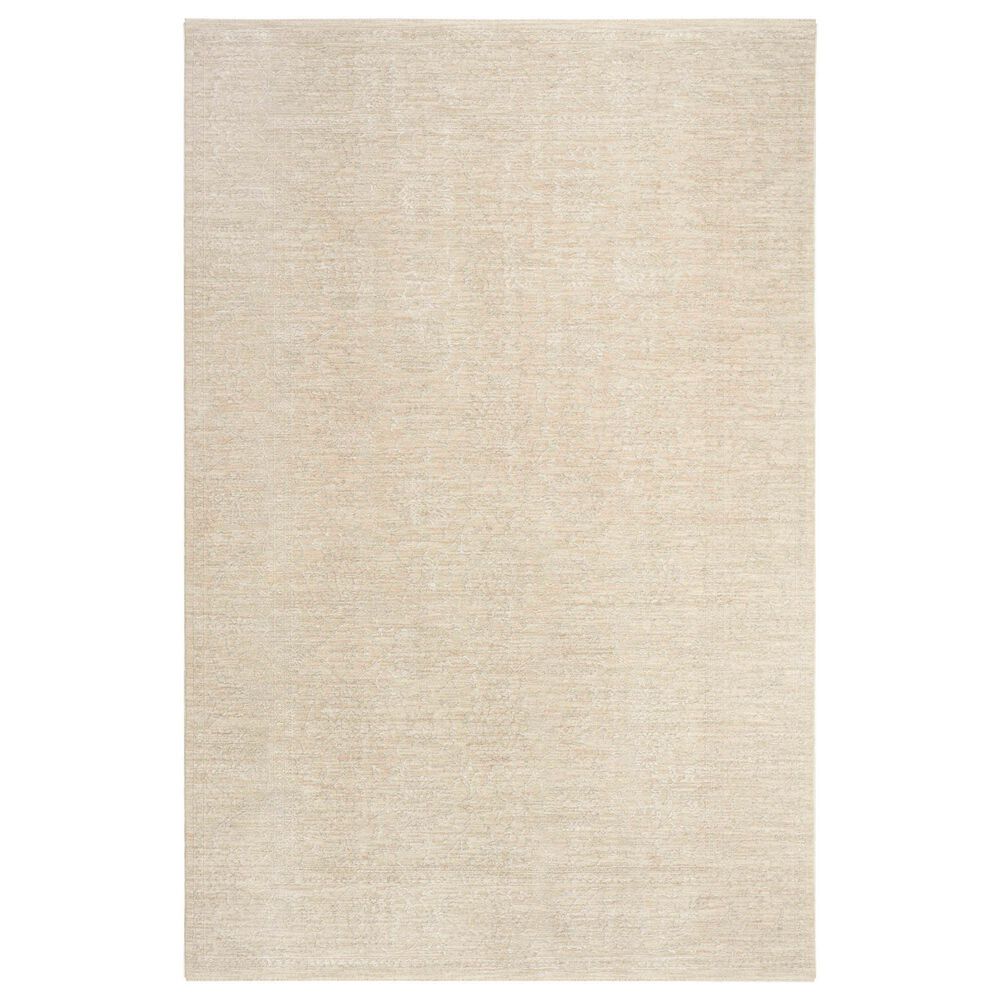 Nourison Moonlit Beige 9" x 12" Area Rug, , large