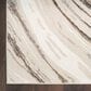 Nourison Sustainable Trends SUT05 6" x 9" Beige and Grey Area Rug, , large