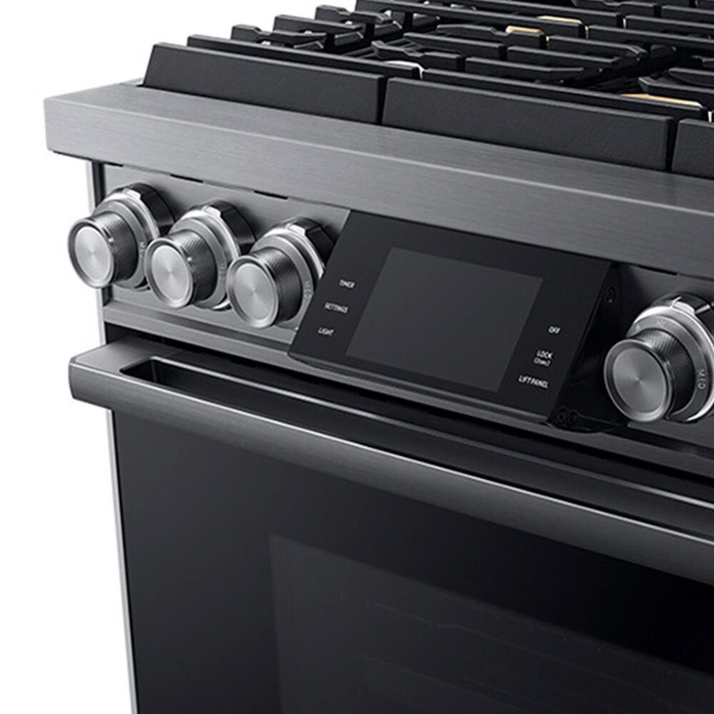 Dacor Modernist 36&quot; Pro Gas Range with Natural Gas in Graphite Stainless Steel, , large
