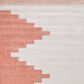 Surya Eagean EAG-2436 Rust, Ivory, Dusty Pink and Dusty Coral 5"3" x 7"7" Indoor/Outdoor Area Rug, , large