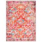 Safavieh Riviera 9" x 12" Orange and Light Blue Area Rug, , large