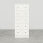 Lemoore Essential 23" 5-Drawer Chest in Rockport White, , large