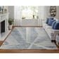 Feizy Brighton 5"6" x 8"6" Blue and Ivory Area Rug, , large