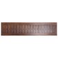 Hearth and Haven 3-Piece Outdoor Courtyard Table and Bench Set in Dark Brown, , large