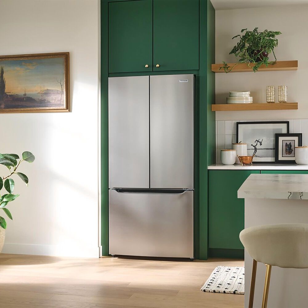 Frigidaire 20 Cu. Ft. Counter-Depth French Door Refrigerator in Fingerprint-Resistant Stainless Steel, , large