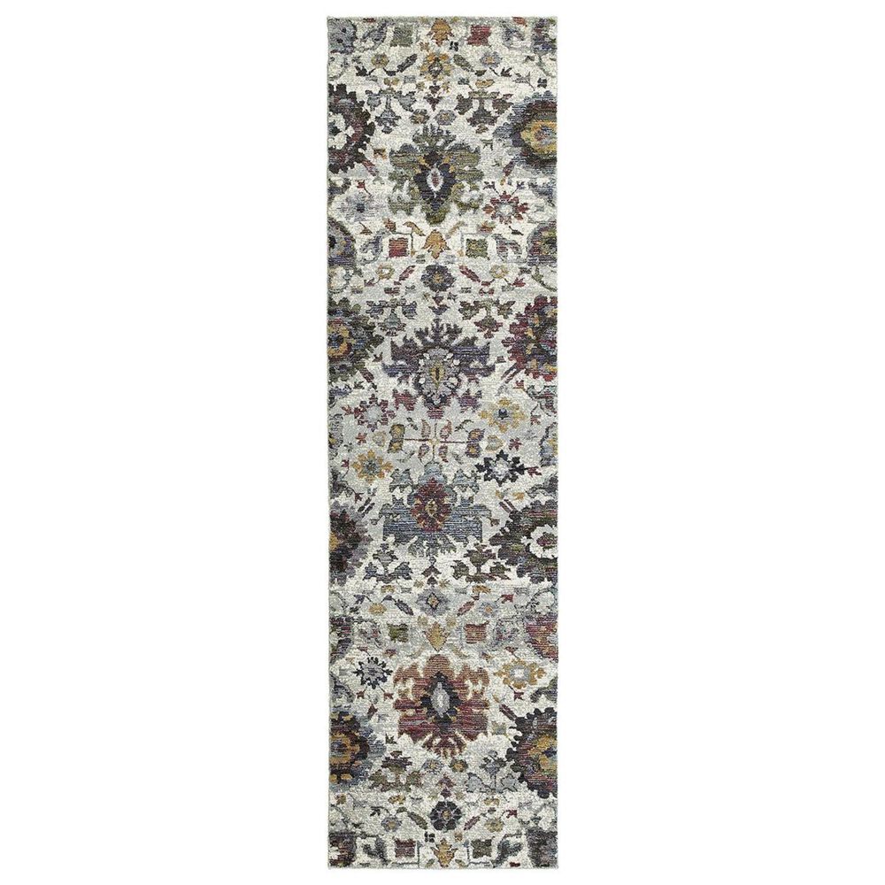Oriental Weavers Andorra 7129A 2"6" x 12" Stone Runner, , large