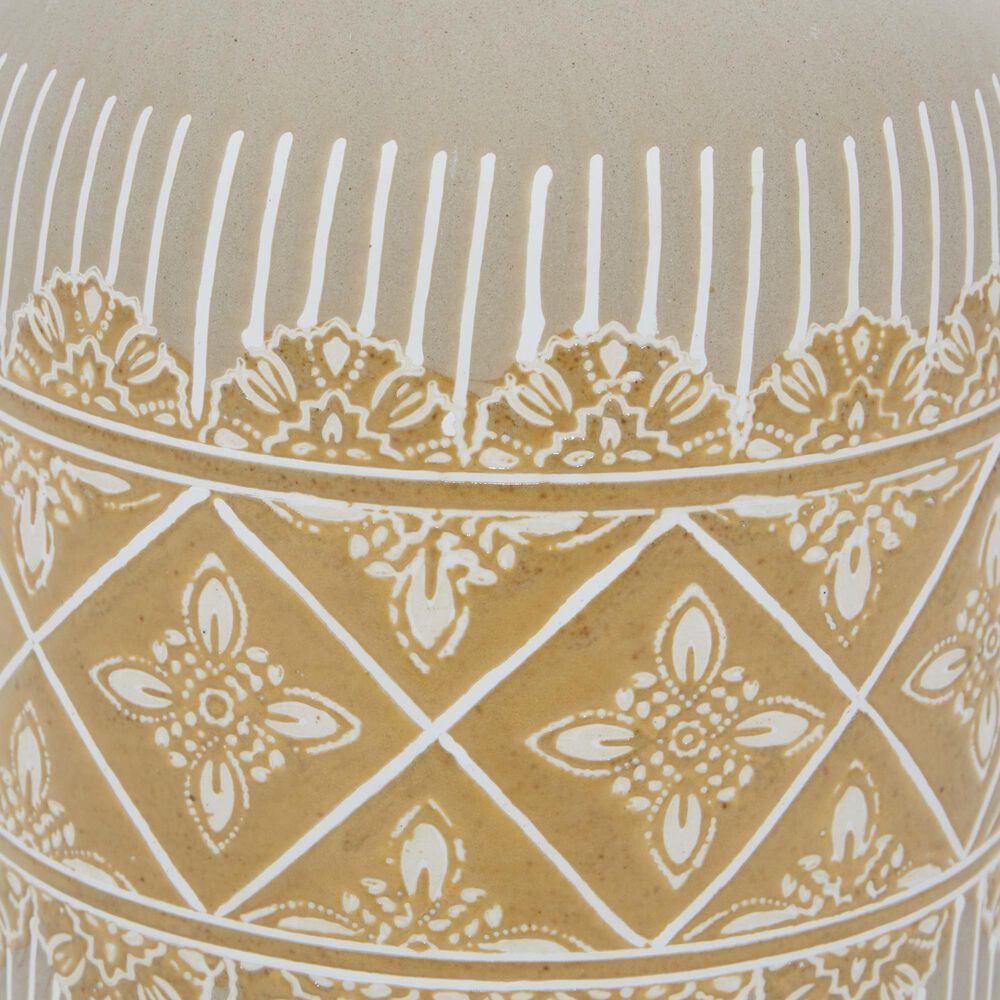 Maple and Jade Bohemian Vase in Beige and Tan &#40;Set of 2&#41;, , large