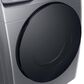 Samsung 7.5 Cu. Ft. Capacity Electric Dryer with Steam in Platinum, , large