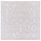 Safavieh Marmara 6"7" Square Grey, Blue and Rust Area Rug, , large