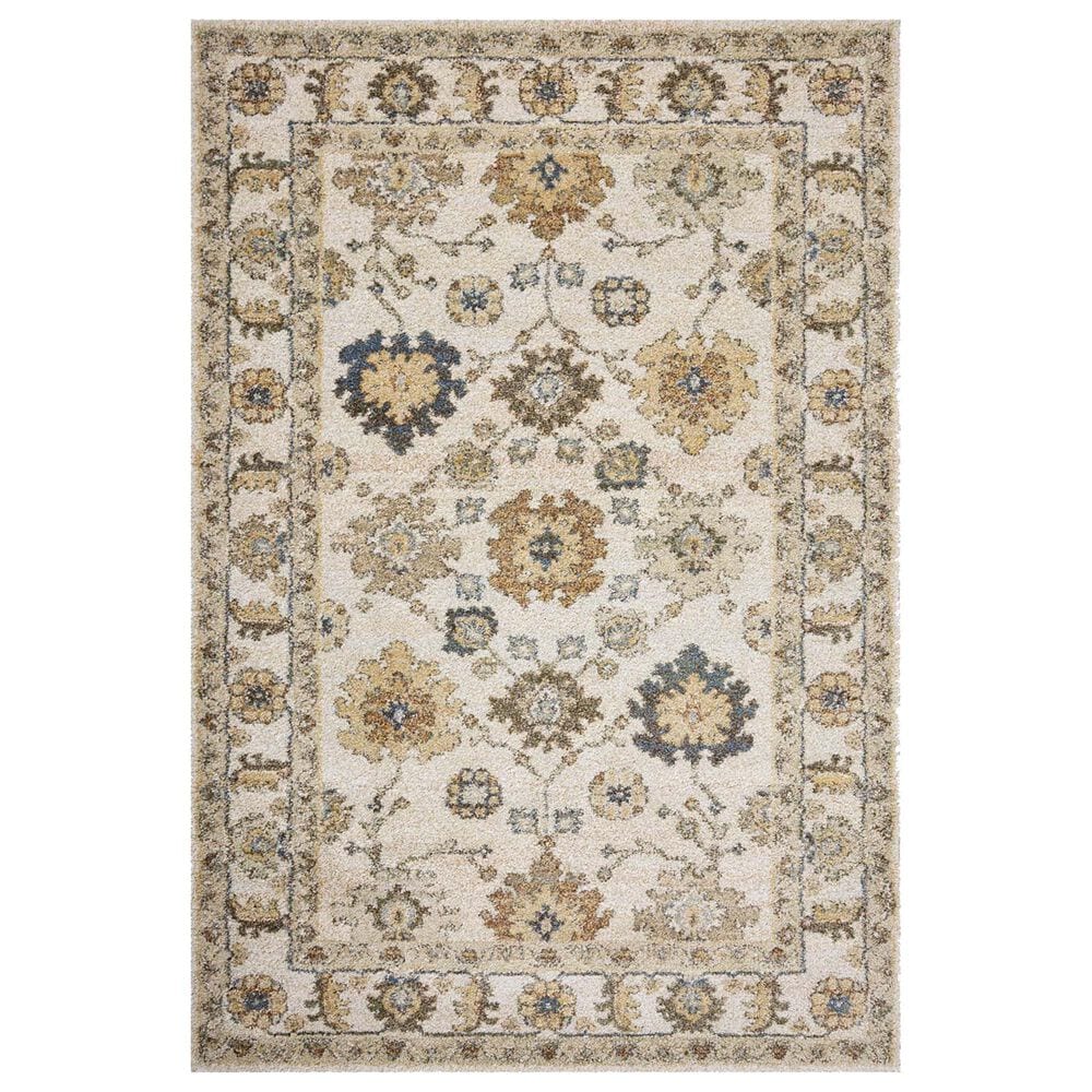 Loloi Tamryn 2"7" x 4" Ivory and Multicolor Area Rug, , large