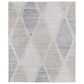 Feizy Elias 3"6" x 5"6" Ivory and Blue Area Rug, , large