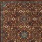 Oriental Weavers Aberdeen Floral 9"10" x 12"10" Red Area Rug, , large