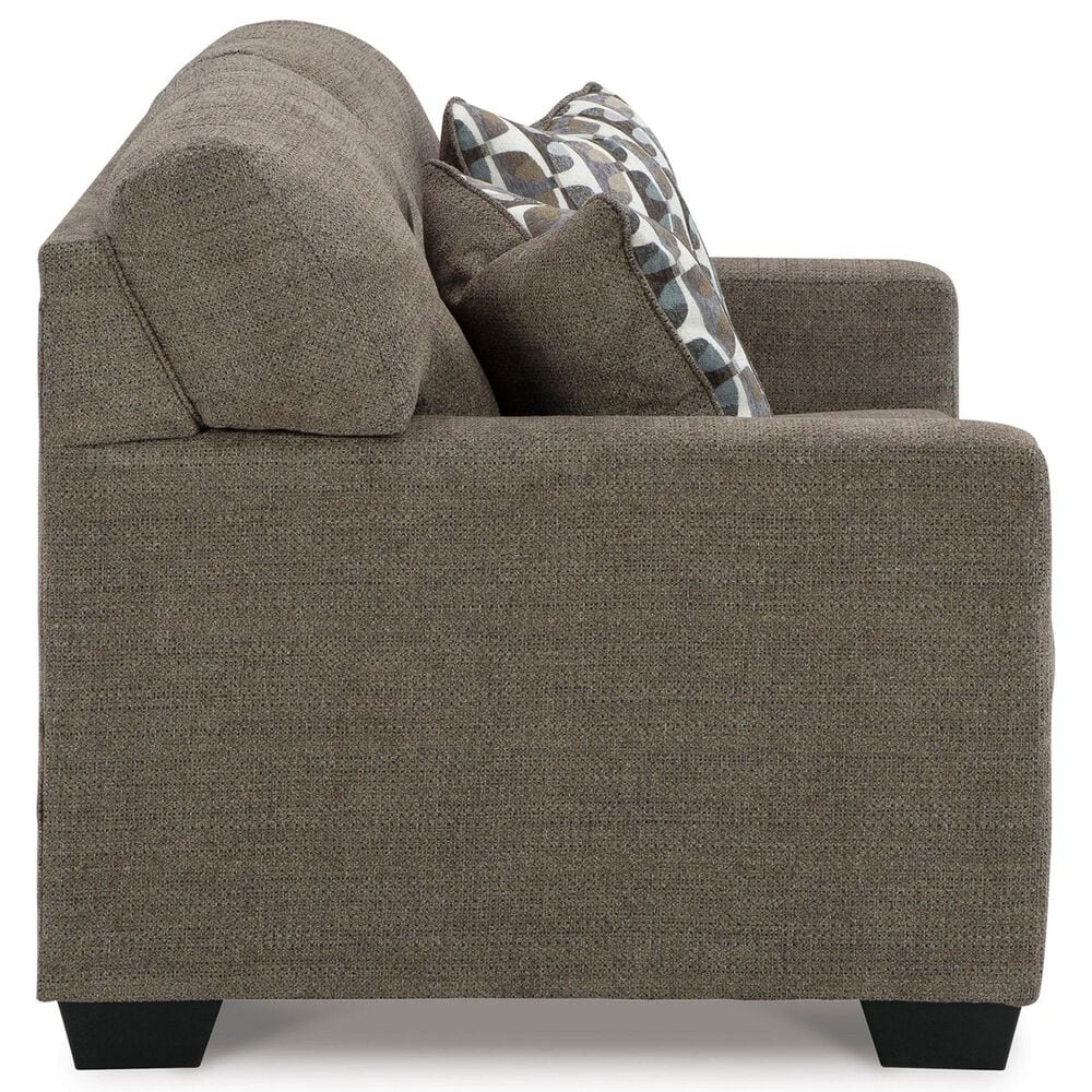 Ashley Mahoney Stationary Loveseat in Chocolate, , large