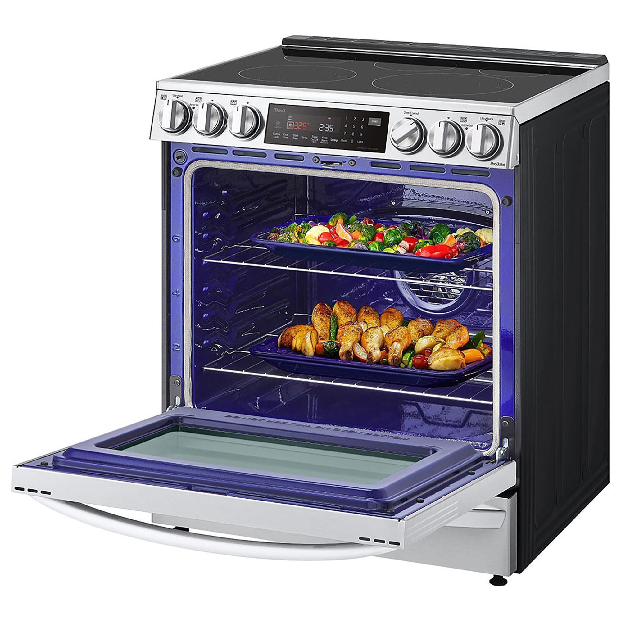 lg smooth top convection range