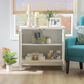 Linon Home Decor Jennison 2-Door Accent Cabinet in Antique White, , large
