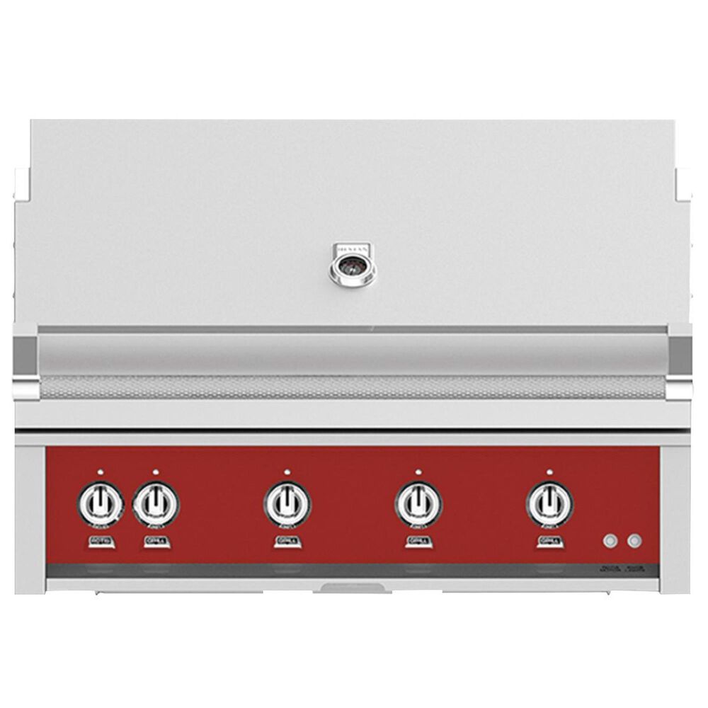 Hestan 42" Built-In Liquid Propane Grill in Matador Red, , large