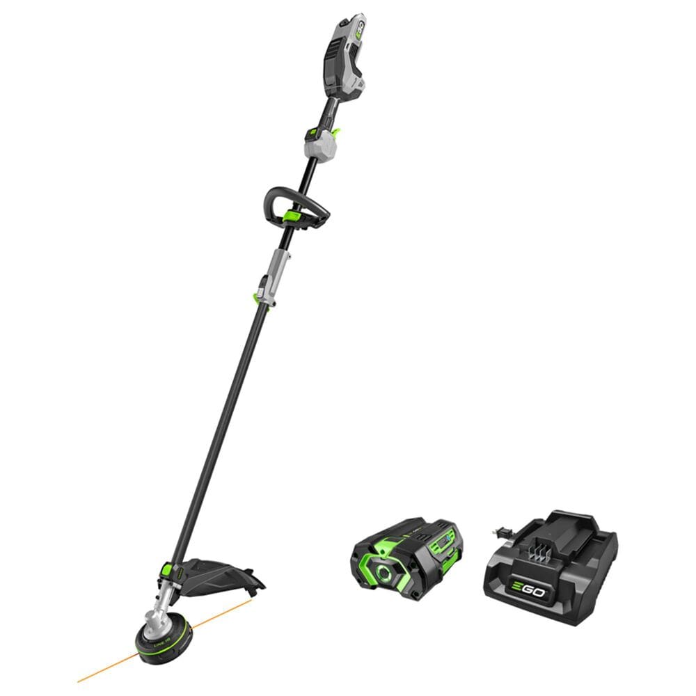 EGO EGO Power+ 17" LINE IQ Multi-Head String Trimmer with POWERLOAD and Carbon Fiber Shaft 5.0Ah Battery PLUS POWER+ CARBON FIBER 8"EDGER ATTACHMENT, , large