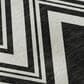 Dalyn Rug Company The Reserve TR17 Black 8" x 10" Indoor/Outdoor Area Rug, , large