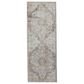 Jaipur En Blanc Ginevra 3" x 8" Oyster Mushroom Runner, , large